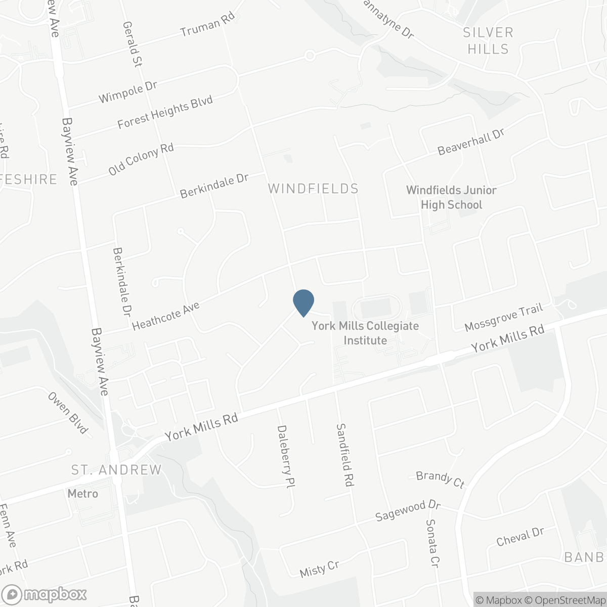 2 COLVESTONE ROAD, Toronto, Ontario M2L 1X3